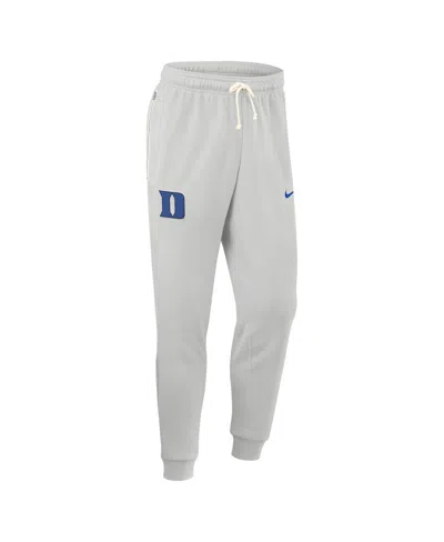 Nike Gray Duke Blue Devils 2025 Sideline Performance Taper Pants
