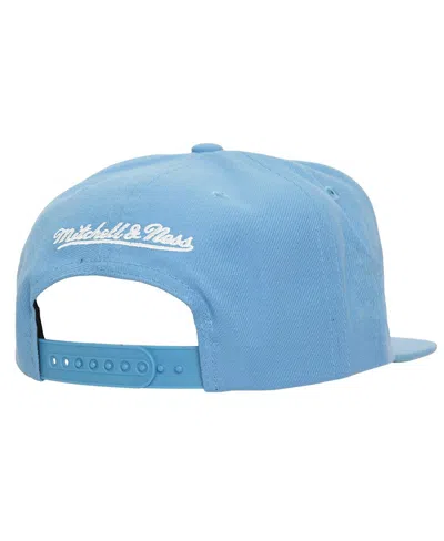 Mitchell & Ness Men's Powder Blue Milwaukee Brewers Cooperstown Collection Basic Flip Snapback Hat