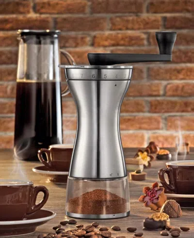 Frieling Manaos 7.8" Coffee Mill In Silver