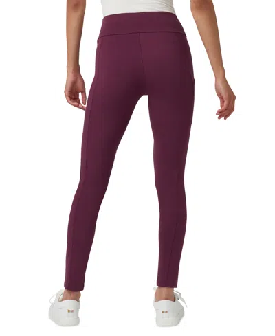 Hue Women's Mid-rise Tech Pocket Leggings