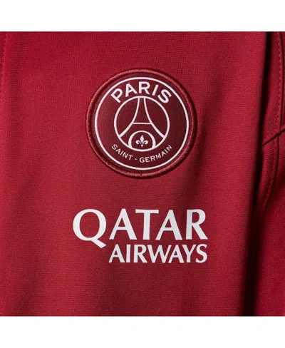Jordan Big Boys And Girls 2-piece  Red Paris Saint-germain 2024/25 Fourth Strike Full Zip Track Jacke In Red