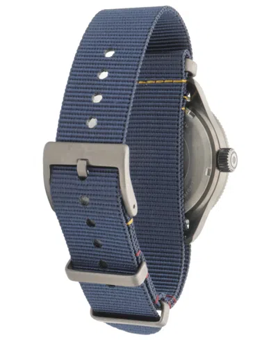Avi-8 Men's Flyboy Airmaster Sector Meca-quartz Blue Nylon Strap Watch, 40mm
