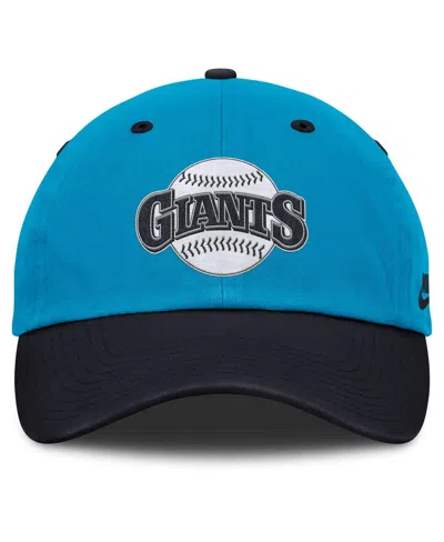 Nike Men's Blue/navy San Francisco Giants Neon 90s Club Adjustable Hat