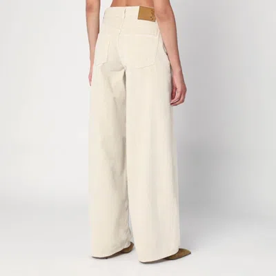 Haikure Bethany Short Lenght Velvet Vic In White