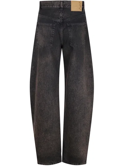Haikure High-rise Wide-leg Jeans With Belt Loops