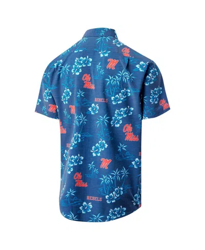 Reyn Spooner Men's Navy Ole Miss Rebels Classic Button-up Shirt In Blue