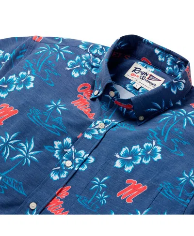 Reyn Spooner Men's Navy Ole Miss Rebels Classic Button-up Shirt In Blue