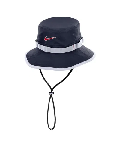 Nike Men's And Women's Navy Usmnt Apex Boonie Performance Bucket Hat