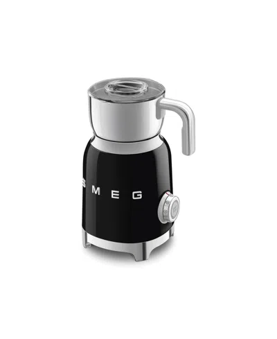 Smeg Black Stainless-steel Milk Frother In Black