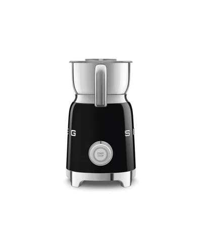 Smeg Black Stainless-steel Milk Frother In Black