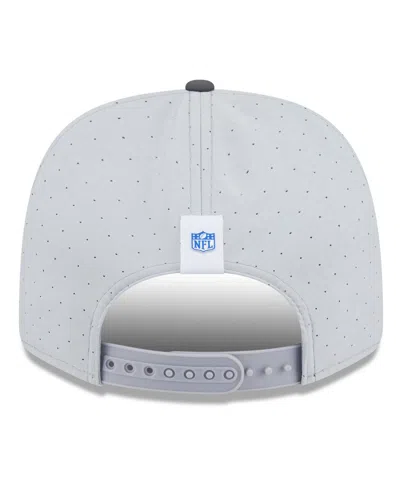 New Era Men's Gray/graphite New York Giants 2025 Nfl Training Camp 9seventy Adjustable Hat
