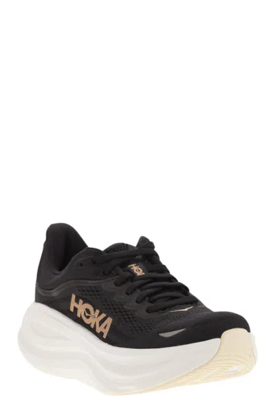 Hoka Bondi 9 Running Shoe In Black