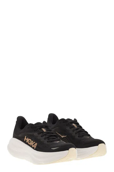 Hoka Bondi 9 Running Shoe In Black