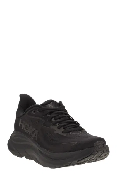 Hoka One One Clifton 10 Sneakers In Black