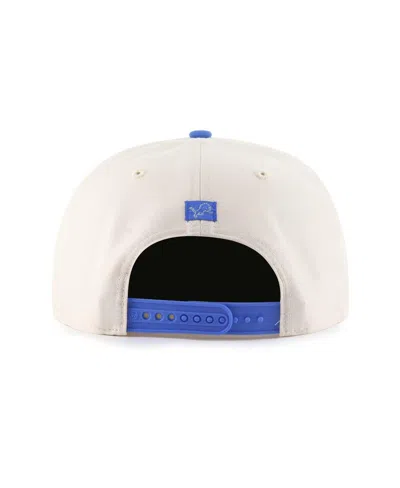 47 Brand Men's Natural Detroit Lions Payson Captain Adjustable Hat
