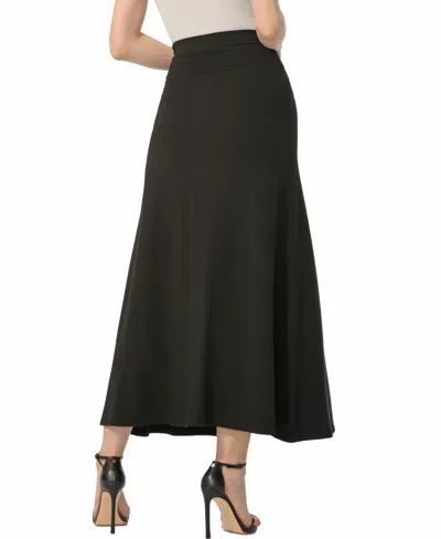 Kimi & Kai Waist Ruched Maxi Skirt