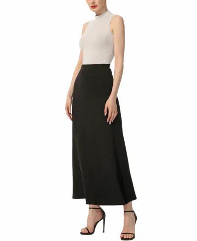 Kimi & Kai Waist Ruched Maxi Skirt