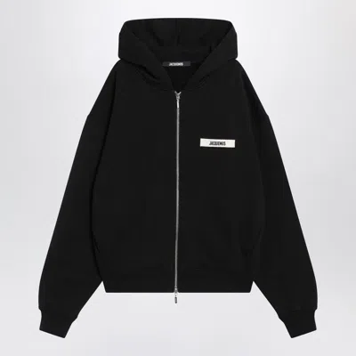 Jacquemus The Gros Grain Zip-up Hooded Sweatshirt