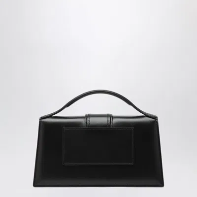 Jacquemus Rectangular Top Handle Detachable Strap Shoulder Bag In Black