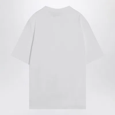Jacquemus J Embroidered Crew Neck T-shirt In White