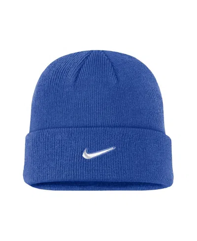 Nike Men's And Women's Blue Chelsea Terra Cuffed With Knit Hat