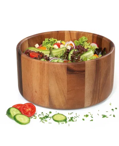 Frieling Wood Salad Bowl In Brown
