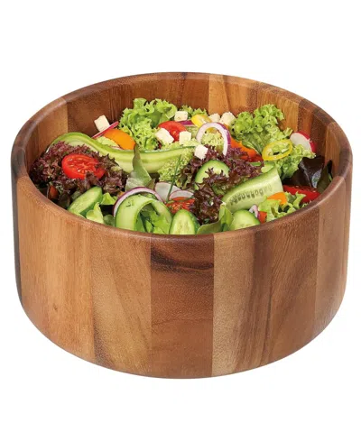 Frieling Wood Salad Bowl In Brown