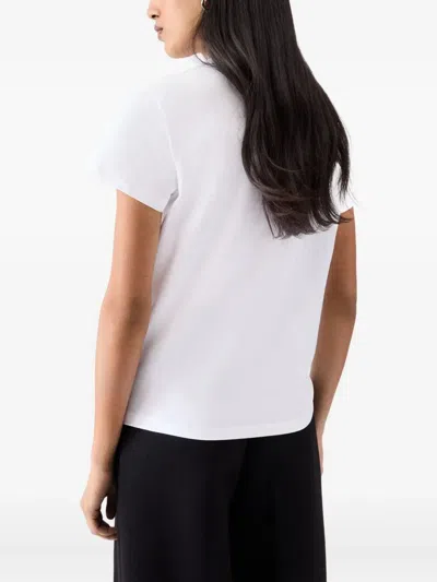 Jacquemus Relaxed-fit Cotton T-shirt With Subtle Logo In White
