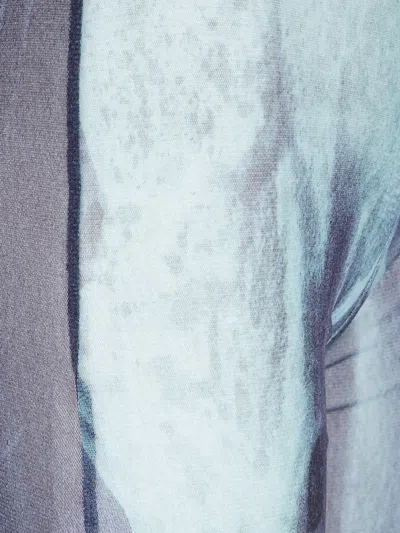 Jean Paul Gaultier Mesh Trouser Printed "water"