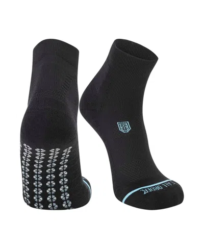 Tall Order Men's All Sport Performance Quarter Crew Gripper Socks