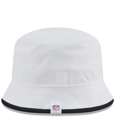 New Era Men's White Pittsburgh Steelers 2025 Nfl Training Camp Stretch Bucket Hat
