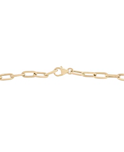 Wrapped In Love Diamond Paperclip Link Bracelet (1 Ct. T.w.) In 14k Gold, Exclusively At Macy's