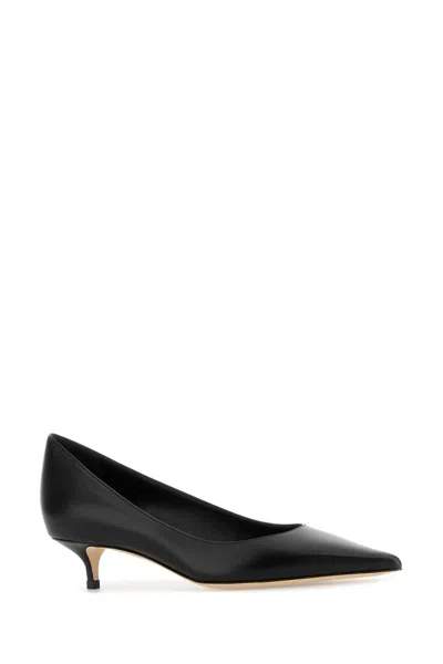 Jimmy Choo 50mm Amelia Pointed-toe Kitten-heel Pumps
