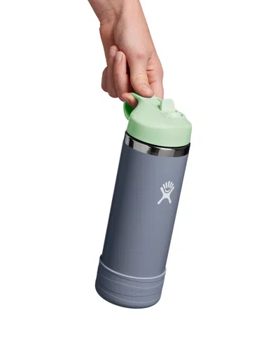 Hydro Flask 18 Oz. Kids Wide Mouth Bottle In Gray