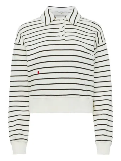 Jw Anderson Polo Sweatshirt In Neutral