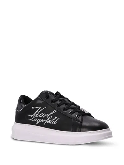 Karl Lagerfeld Kapri Signia Sneakers In Black