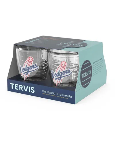 Tervis Los Angeles Dodgers 12oz. Emblem Tumbler, Set Of 4