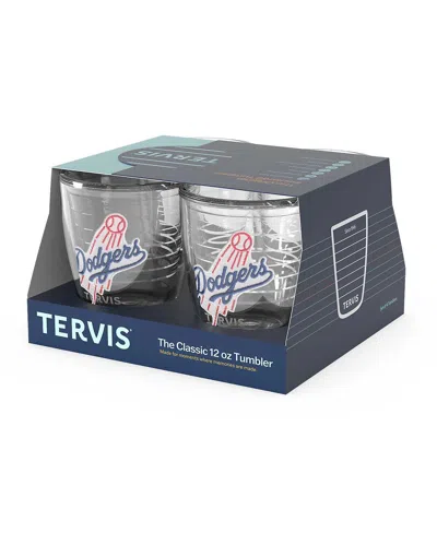 Tervis Los Angeles Dodgers 12oz. Emblem Tumbler, Set Of 4