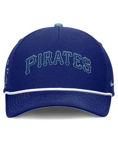 Nike Men's Royal Pittsburgh Pirates Father's Day Rise Adjustable Hat