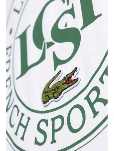 Lacoste Logo Print Crew Neck T-shirt