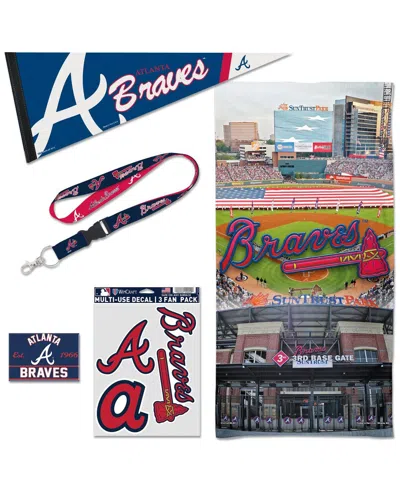 Wincraft Atlanta Braves House Fan Accessories Pack