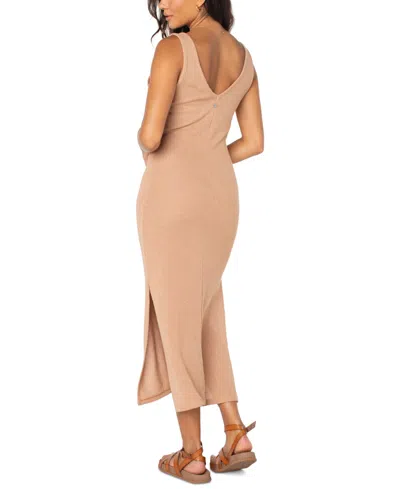 Roxy Juniors' Slow Isle Knit Midi Dress