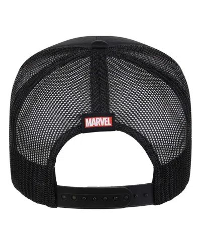 Lids Men's Black Deadpool Big Front Foam Trucker Adjustable Hat