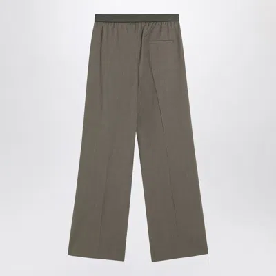 Loewe Khaki Wool Trousers