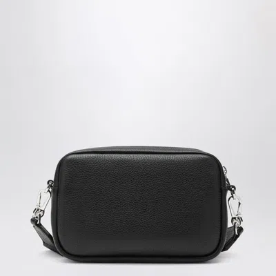Loewe Small Pebble Leather Messenger Bag In Black