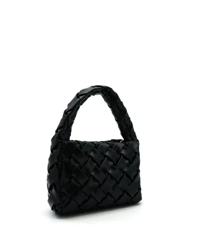 Like Dreams Oriane Quilted Top Handle Crossbody Bag In Black