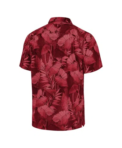 Tommy Bahama Maroon Texas A&m Aggies Coast Nuevo Fronds Button-up Shirt In Burgundy