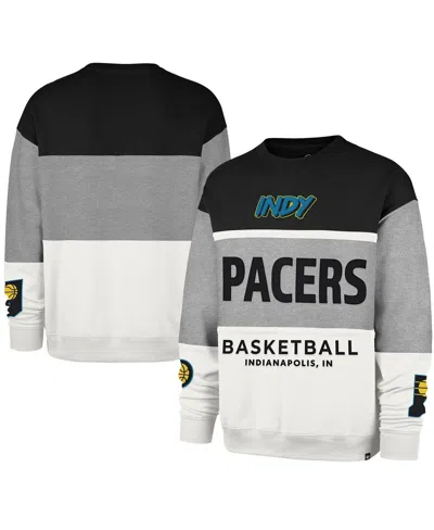 47 Brand Men's And Women's Gray Indiana Pacers 2024/25 City Edition On Five Maximalist Pullover Sweatshirt