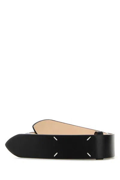 Maison Margiela Black Leather Belt