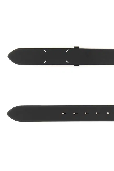 Maison Margiela Black Leather Belt